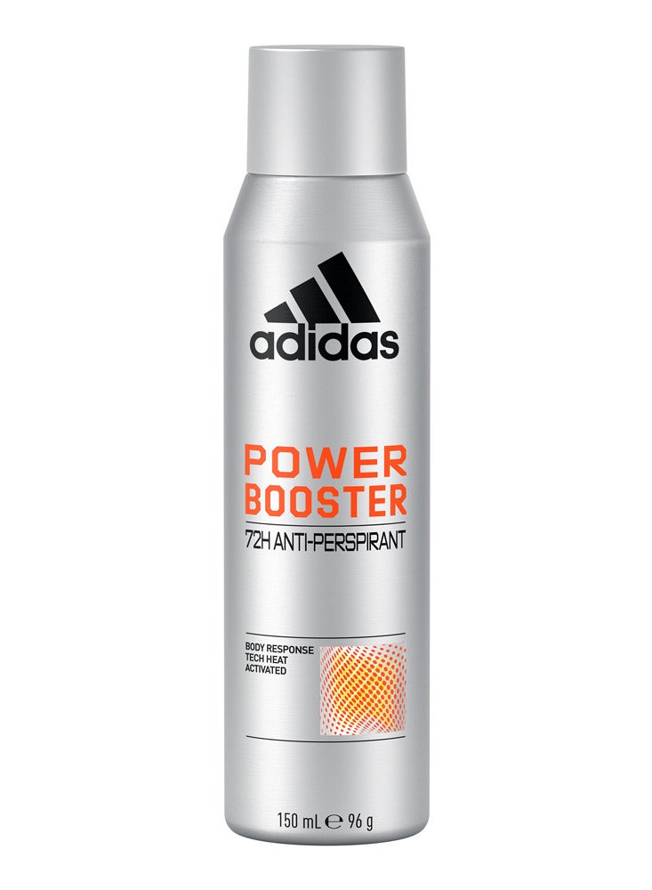 Adidas POWER BOOSTER Anti-Perspirant SPRAY For MEN 150ml - Image 1