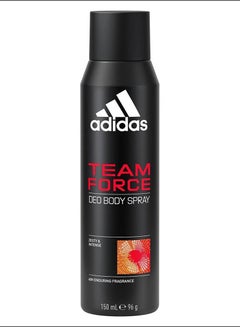 اديداس TEAM FORCE DEO BODY SPRAY For MEN 150ml  - Image 2