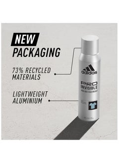 اديداس PRO INVISIBLE Anti-Perspirant SPRAY For MEN 150ml  - Image 3