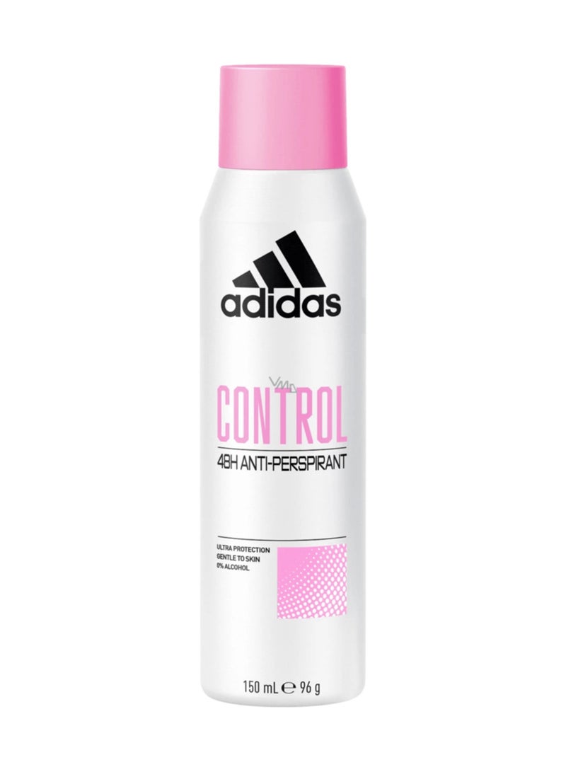 Adidas CONTROL Anti-Perspirant SPRAY For Women 150ml - Image 3