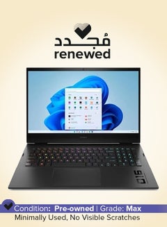 إتش بي Renewed - Omen 16 Gaming Laptop With 16-Inch Full HD Display,Intel Core i7 12700H Processor/Octa Core/12th Gen/16GB RAM/1TB SSD/Intel Iris XE Graphics/Windows 11 Home English Black  - Image 1