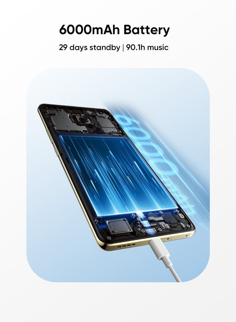 realme - 14 Pro AI  Dual SIM Pearl White 12GB RAM 256GB 5G - Middle East Version - Image 1