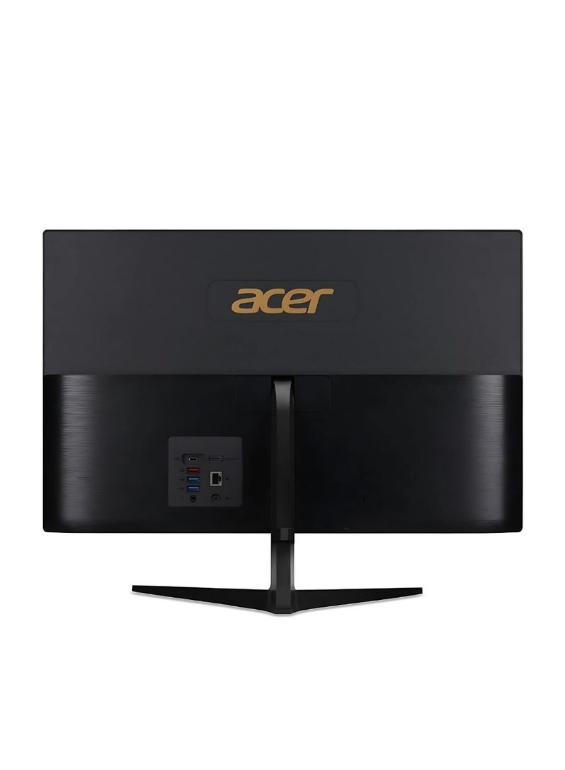 Acer Aspire C 24 All-in-One (2024) Desktop – 13th Gen / Intel Core i5-1334U / 23.8 inch FHD / 512GB SSD / 8GB RAM / Intel Iris Xe Graphics / Windows 11 Pro / Keyboard / International Version – [C24-DQ.BN5EM.003] English Black  - Image 5