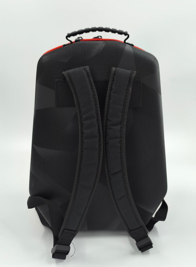 Alpha X PlayStation 5 Slim HardShell Travel Backpack - Black/Red  - Image 3
