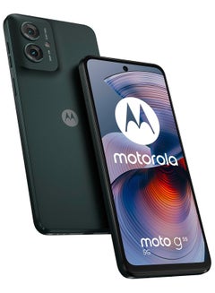 Moto g55 5G, Dual SIM 8GB RAM 256GB ROM Forest Grey - International Version