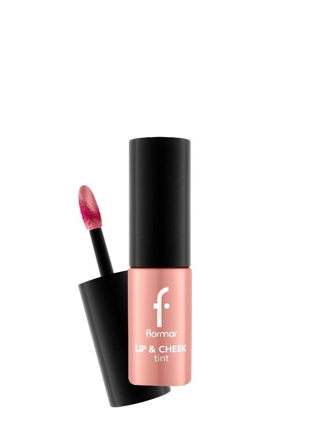 فلورمار Lip & Cheek Tint – 004 Princess – Multi-Use Lip & Cheek Tint, Blendable Color, Long-Wear Stain Effect, Natural Finish 004 Princess - Image 1