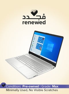 HP Renewed - 15-DY2223OD Laptop With 15.6-Inch HD Display,Intel Core i3-1115G4 Processor/Dual core/11th Gen/8GB RAM/256GB SSD/Intel UHD 600 Graphics/Windows 11 English Silver  - Image 1