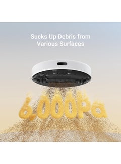 Dreame D9 Max Gen 2 Robot Vacuum Cleaner with Mop, 6000Pa Robot Vacuum Cleaner, LDS Navigation, Multiple Maps, Suitable for Floors/Carpets/Pet Hair, WiFi/Alexa/APP Control, 2 Years Warranty 0.01 W D9 MAX Gen2 White  - Image 2