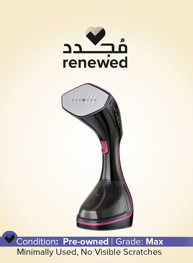 BLACK+DECKER Renewed - Portable Digital Handheld Garment Steamer 1600 W HSTD1600-B5 Black/Purple  - Image 1