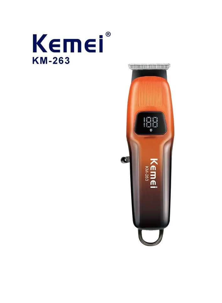 Kemei Km-263 Professional Hair Clipper, Lightweight Cordless Rechargeable - Image 1