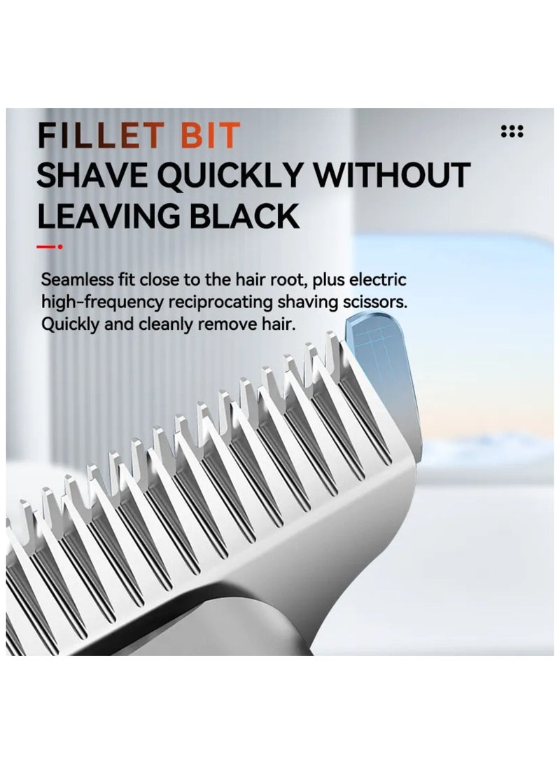 Kemei Km-263 Professional Hair Clipper, Lightweight Cordless Rechargeable - Image 5