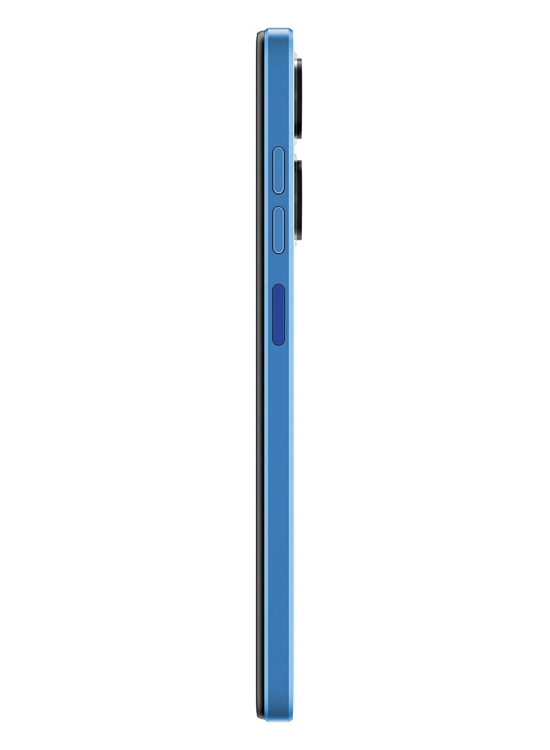 HTC - Wildfire E5 Plus 4G Dual SIM Blue 12*(6+6) GB RAM 128GB + Nextbot TWS Wireless Earbuds - Middle East Version - Image 1