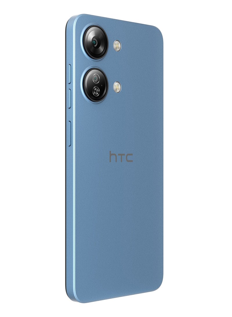 HTC Wildfire E4 Plus 4G Dual SIM Light Blue 8*(4+4) GB RAM 128GB + Nextbot TWS Wireless Earbuds  - Middle East Version  - Image 5