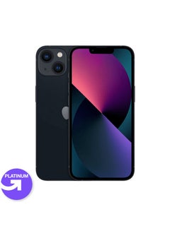 IPHONE 13, 128GB, 4RAM, Single SIM, 5G, Midnight, Local Warranty| Platinum Grade | UPGRADE Refurbished