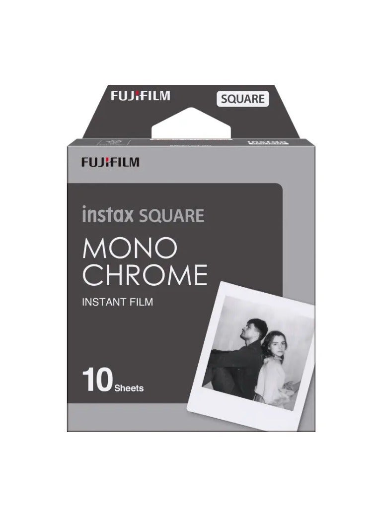 FUJIFILM Instax SQUARE Monochrome Instant Film {10 Exposures} black&white - Image 2
