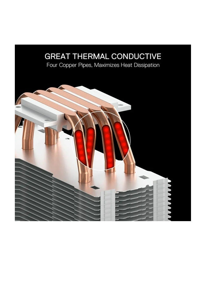 REDRAGON Balder Cc-2199 Argb Single Tower Cpu Air Cooler  - Image 3