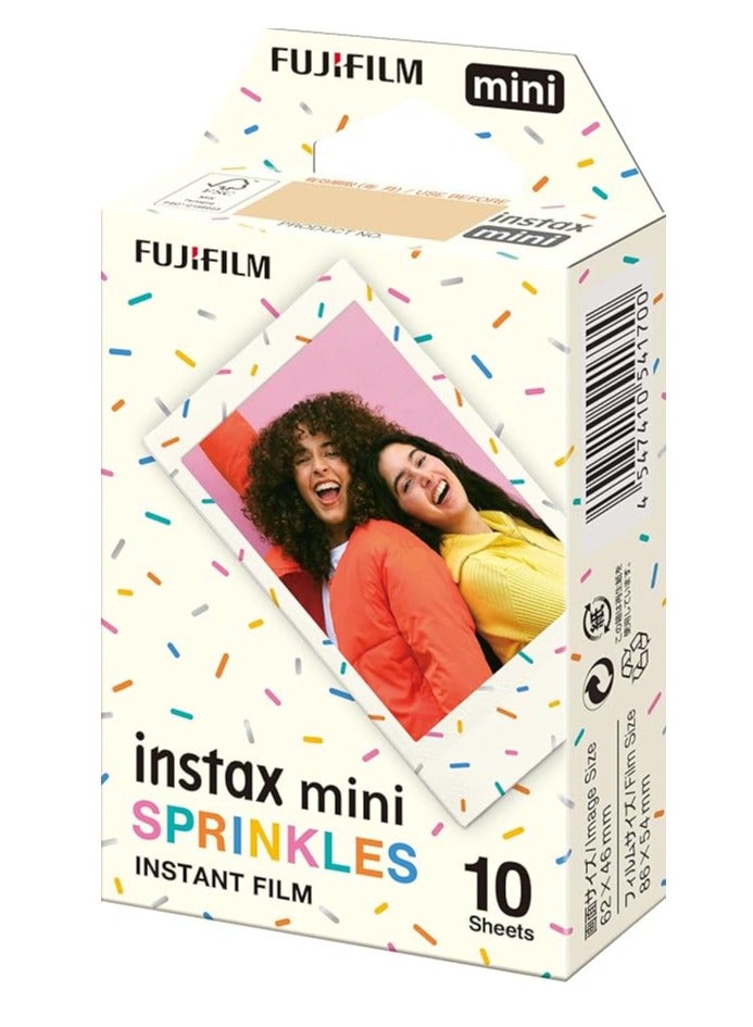 FUJIFILM Mini Sprinkles Film {10 Exposures} white - Image 1