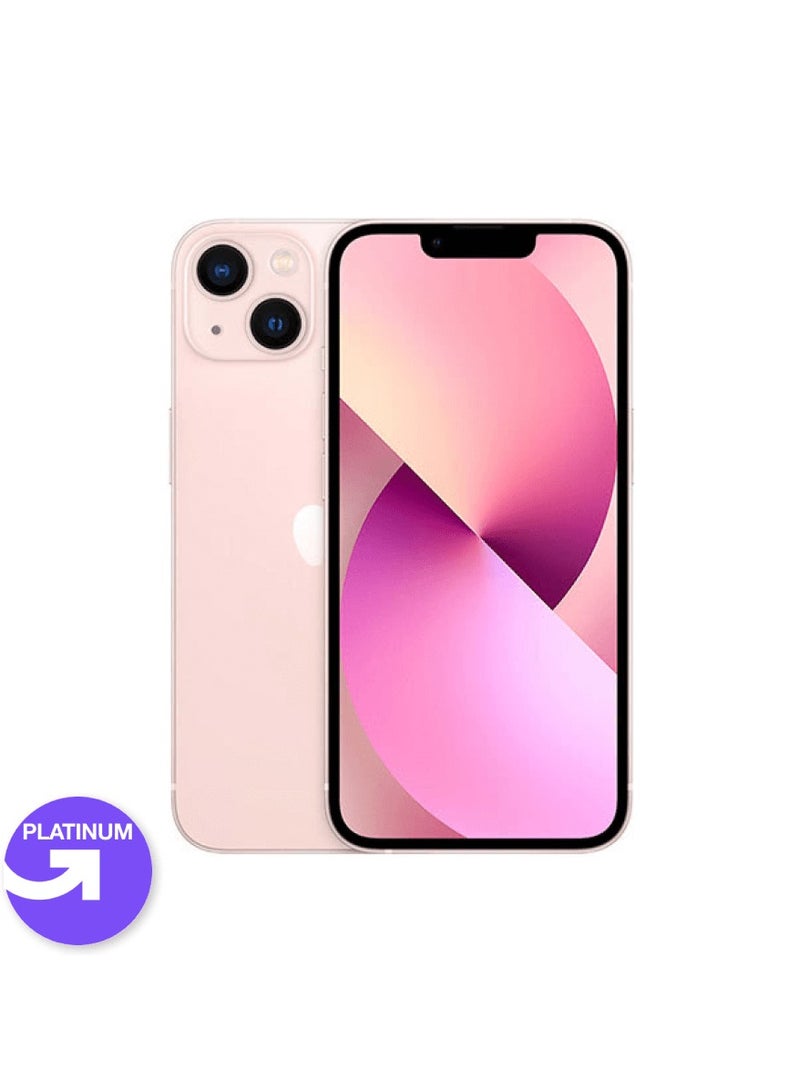 ابل  Refurbished, IPHONE 13, 128GB, 4RAM, Single SIM, 5G, Pink, Local Warranty| Platinum Grade | UPGRADE Refurbished