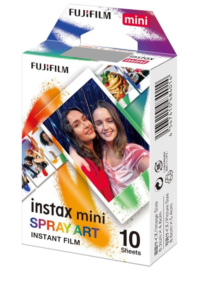 FUJIFILM - mini Spray Art Film {10 Exposures} Spray Art - Image 1