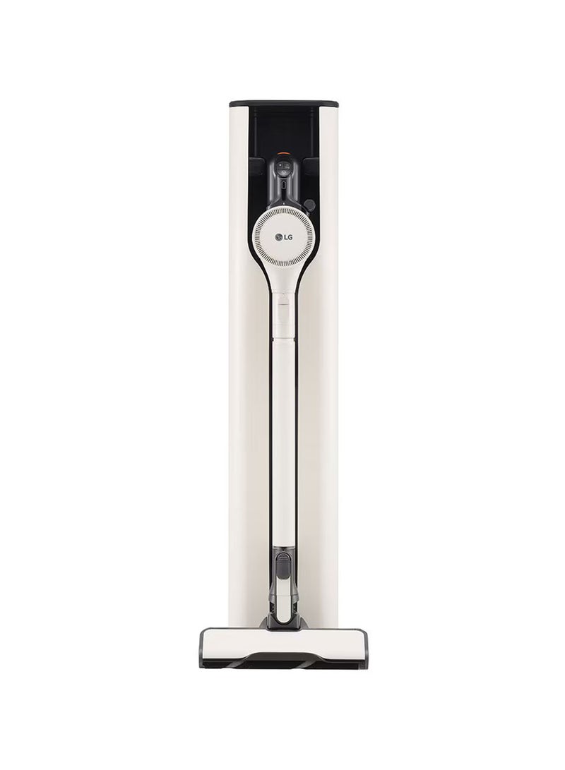 إل جي CordZero Vacuum Cleaner, Automatic Dust-Emptying, Powerful Cleaning-Beige 25.9 W A9T-LITE Calming Beige  - Image 1