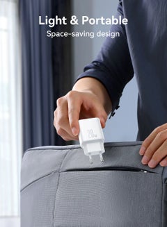 JOYROOM JOYROOM JR-TCF21 20W Dual-Port (A+C) Charger EU white  - Image 5