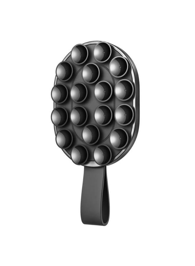 JOYROOM Joyroom JR-ZS393-S Magnetic Suction Cup Phone Mount - Silicone Phone Grip Holder black  - Image 1