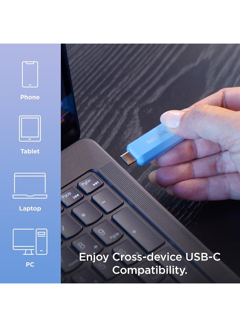 Sandisk Creator USB-C 1TB Flash Drive for Content Creators, Speeds of up to 400MB/s, Three Months Free Adobe Lightroom Automatic Backups, File Management Aesthetic Design 1 TB  - Image 3