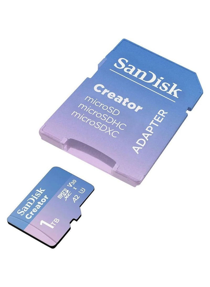 Sandisk 1TB Extreme microSD UHS I Card for 4K Video on Smartphones, Action Cams & Drones 190MB/s Read, 130MB/s Write SDSQXAV 1T00 GN6MN 1 TB  - Image 5