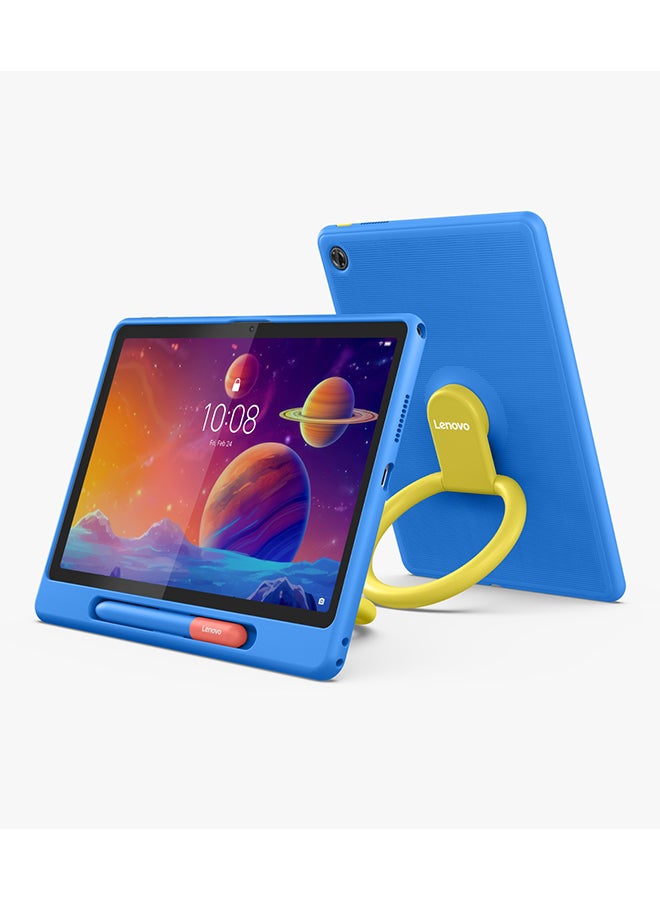 Lenovo Tab Kids Version, quipped with bumper case and kids suite, 10.1" WUXGA, MediaTek Helio G85, 4GB RAM, 128GB Storage, Wifi, Expandable Memory, Luna grey - Middle East Version [ZAEH0071AE]  - Image 1
