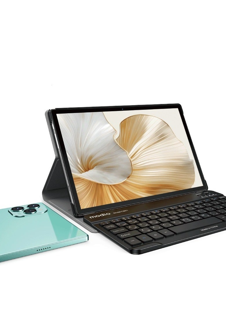 موديو M38 5G Tablet with Keyboard - 10.1" - 512GB ROM - 8GB RAM - Dual SIM + WiFi - 8000mAh - Green - Image 1