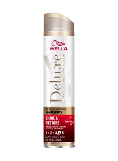 WELLA Deluxe Shine And Repair Hairspray 250ml  - Image 1