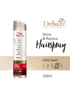 WELLA Deluxe Shine And Repair Hairspray 250ml  - Image 2