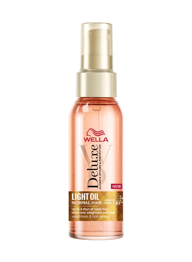 WELLA Deluxe Styling Oil Light 100ml - Image 1