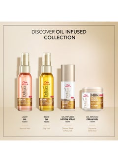 WELLA Deluxe Oil Infused Cream Gel 100ml  - Image 3