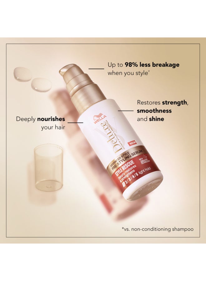 WELLA Deluxe Style And Restore Serum 50ml - Image 3