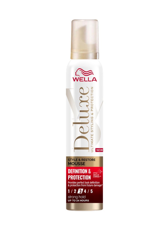 WELLA Deluxe Define And Protect Mousse 200ml  - Image 1