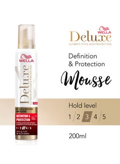 WELLA Deluxe Define And Protect Mousse 200ml  - Image 2