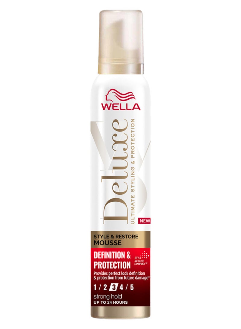 WELLA Deluxe Define And Protect Mousse 200ml - Image 1