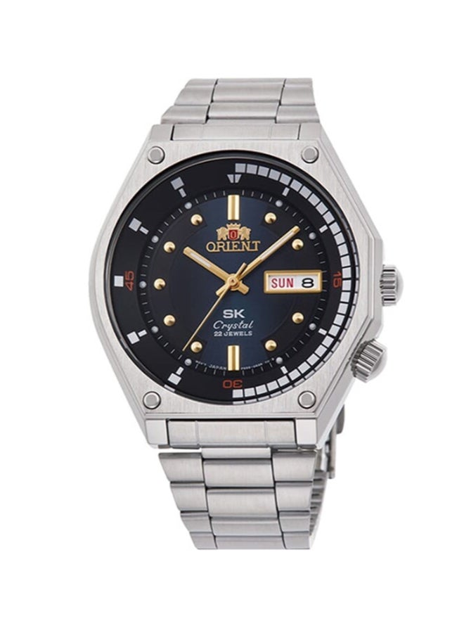 أورينت ساعة ميكانيكية إحياء، حزام معدني - 41.7 مم (RA-AA0B03L) - Image 1