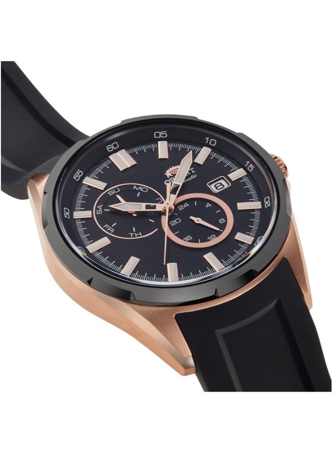 أورينت ساعة رياضية أوتوماتيكية بحزام سيليكون RA-AK0604B00C - Image 2