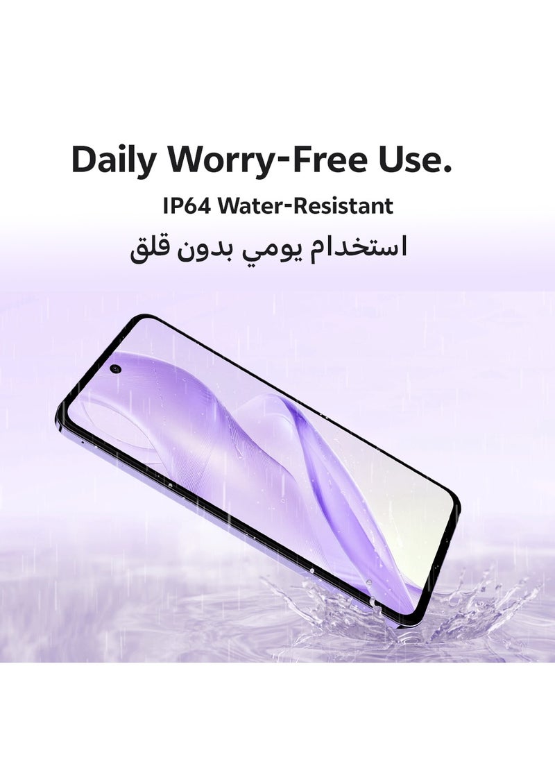 فيفو - Y39 5G Dual SIM Royal Purple 8GB RAM 256GB With Online Exclusive Bundle: TWS Earbuds, 44W Fast Charger And 24-Month Warranty - Middle East Version - Image 1