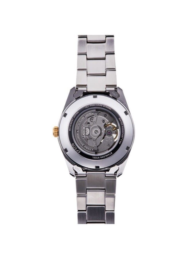 أورينت ساعة ميكانيكية عصرية، حزام معدني - 40.8 مم (RA-AR0001S) - Image 3