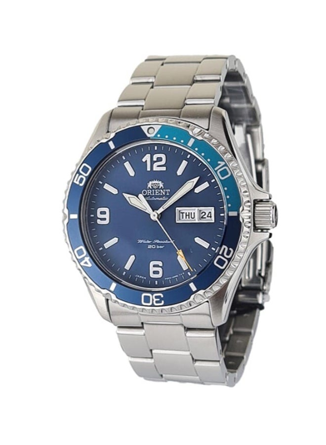 أورينت - Men's Mechanical Sports Watch, Metal Strap - 41.8mm (RA-AA0818L) - Image 1