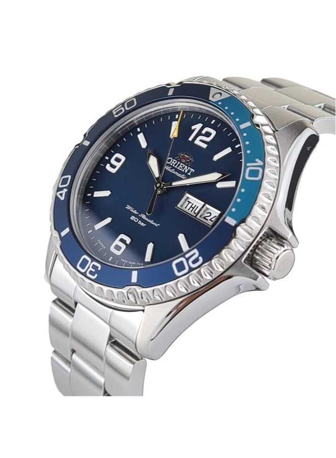 أورينت - Men's Mechanical Sports Watch, Metal Strap - 41.8mm (RA-AA0818L) - Image 1
