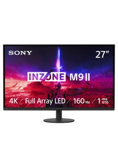 Sony INZONE M9 II 27 inch 4K UHD 160Hz Full Array LED 1ms GtG NVIDIA GSYNC Gaming Monitor SDM-27U9M2 Black  - Image 1
