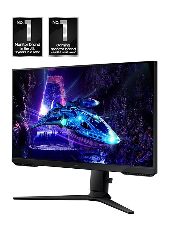 سامسونج شاشة الألعاب FHD بحجم 32 بوصة من سلسلة Odyssey G3 (G30D)، 1 مللي ثانية، 180 هرتز، AMD FreeSync، قاعدة قابلة للتعديل، معادل، نقطة هدف افتراضية، وضع حماية العين، خالية من الوميض - LS32DG302ENXZA - Image 2