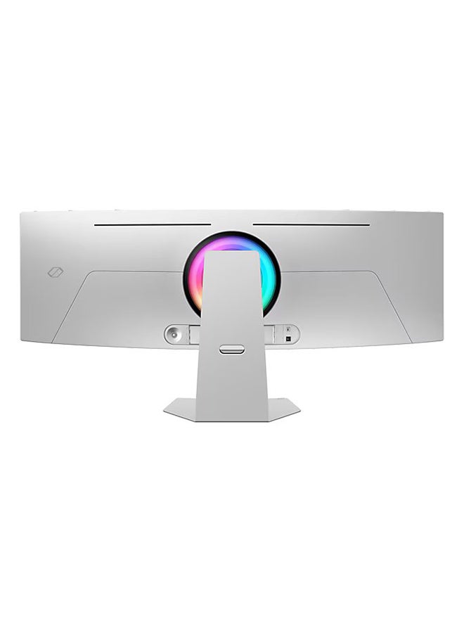 Samsung 49" Gaming Monitor G9 G952 Odyssey OLED Smart Dual QHD 240Hz 0.03Ms, Speaker, Height Adjustment with Tilt White  - Image 3