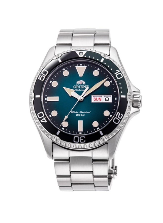 أورينت ساعة رياضية ميكانيكية، حزام معدني - 41.8 مم (RA-AA0811E) - Image 1