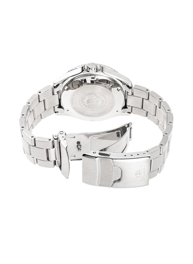 أورينت ساعة رياضية ميكانيكية، حزام معدني - 41.8 مم (RA-AA0811E) - Image 2