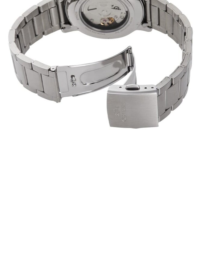 أورينت ساعة ميكانيكية عصرية، حزام معدني - 41.9 مم (RA-AA0C03S) - Image 3